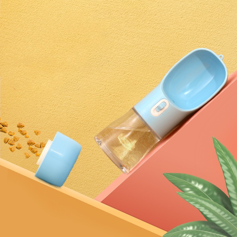 Pet Dog Water Bottle Feeder Bowl Portable Water Food Bottle Pets Outdoor Travel Drinking Dog Bowls Water Bowl For Dogs - Image 3