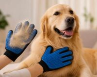 pet shedding gloves