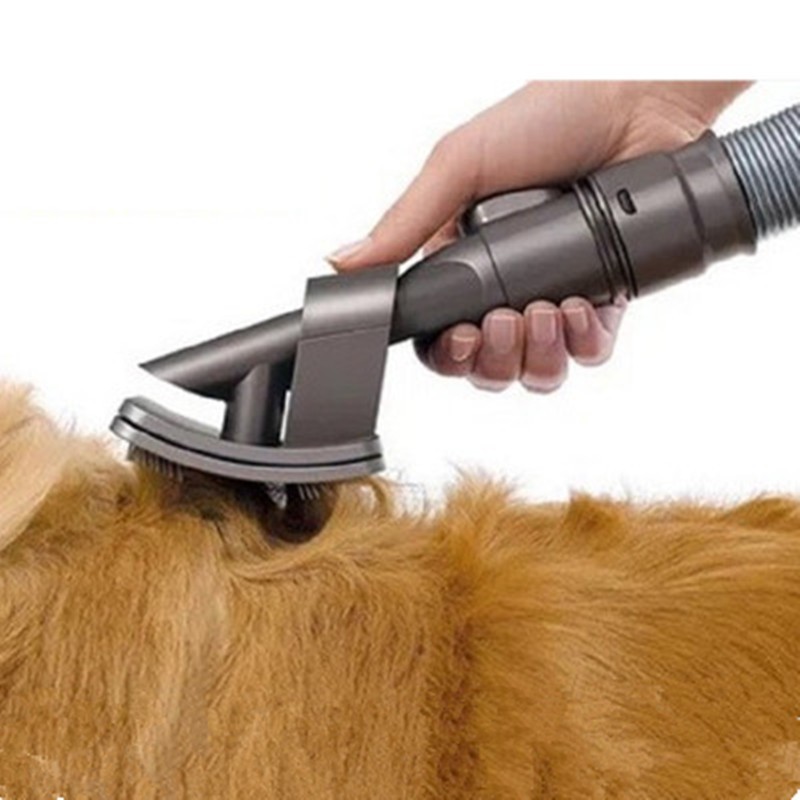 Pet Grooming Brush Vacuum Attachment for Dogs & Cats