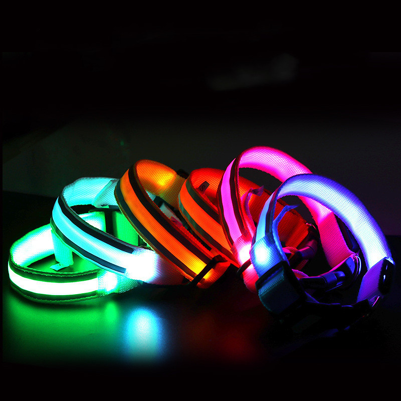 LED Reflective Anti-Lost Dog Collar
